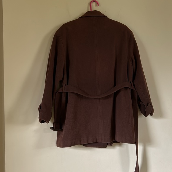 - j.jong garment brown wool coat - Picture 8 of 13